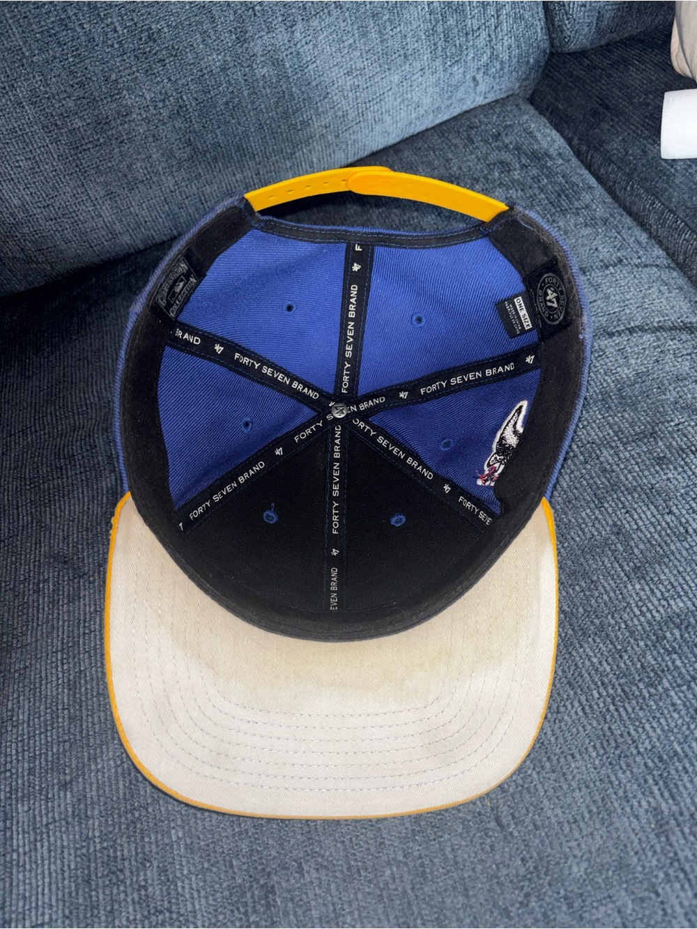 Vintage 90s 47 COOPERSTOWN COLLECTION SEATTLE MARINERS Snapback Cap Hat - Picture 9 of 9